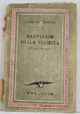 Nino Salvaneschi, Breviario della Felicità, Corbaccio, 1940