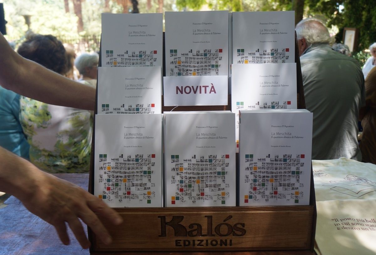 Alla presentazione ufficiale del volume "La Meschita" (Una Marina di Libri", Palermo, 19 giugno 2018) - Foto di Maurizio Crispi