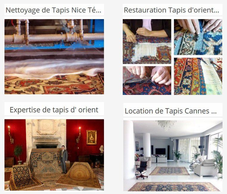 Cleaning, Repairing & Restoration of Oriental Carpets in Monaco 