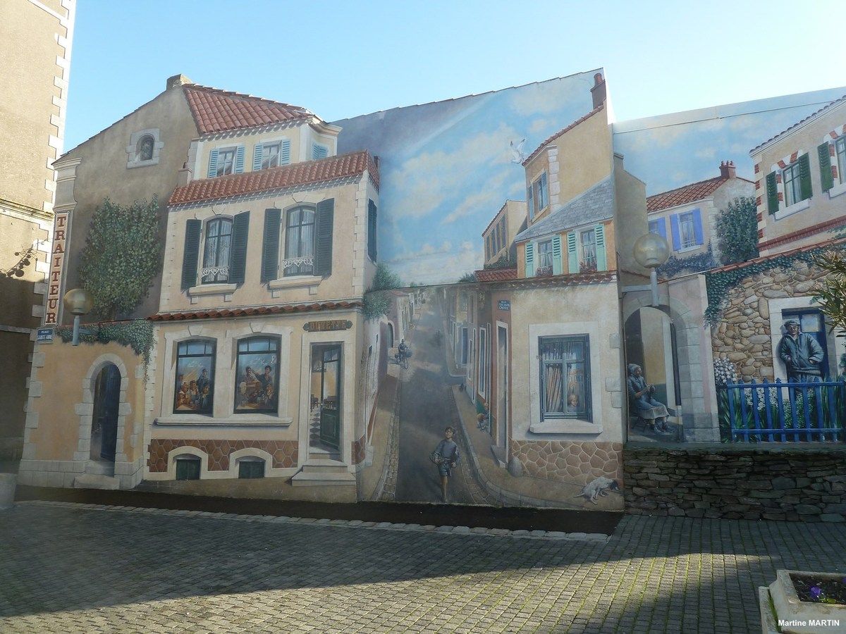Fresque de la Chaume / Les Sables d'Olonne Fresque de la Chaume / Les Sables d'Olonne