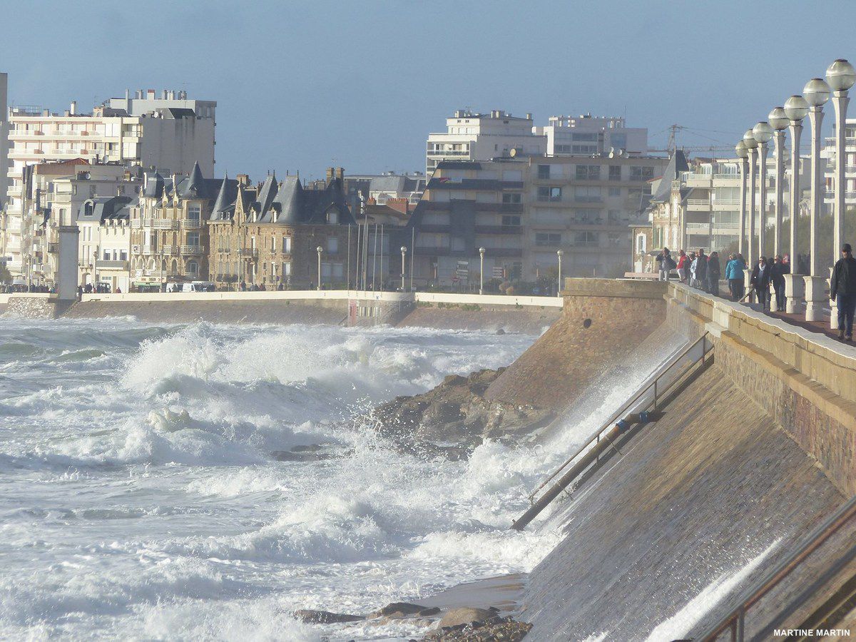 Photo Grande marée du 28 octobre aux Sables d'Olonne