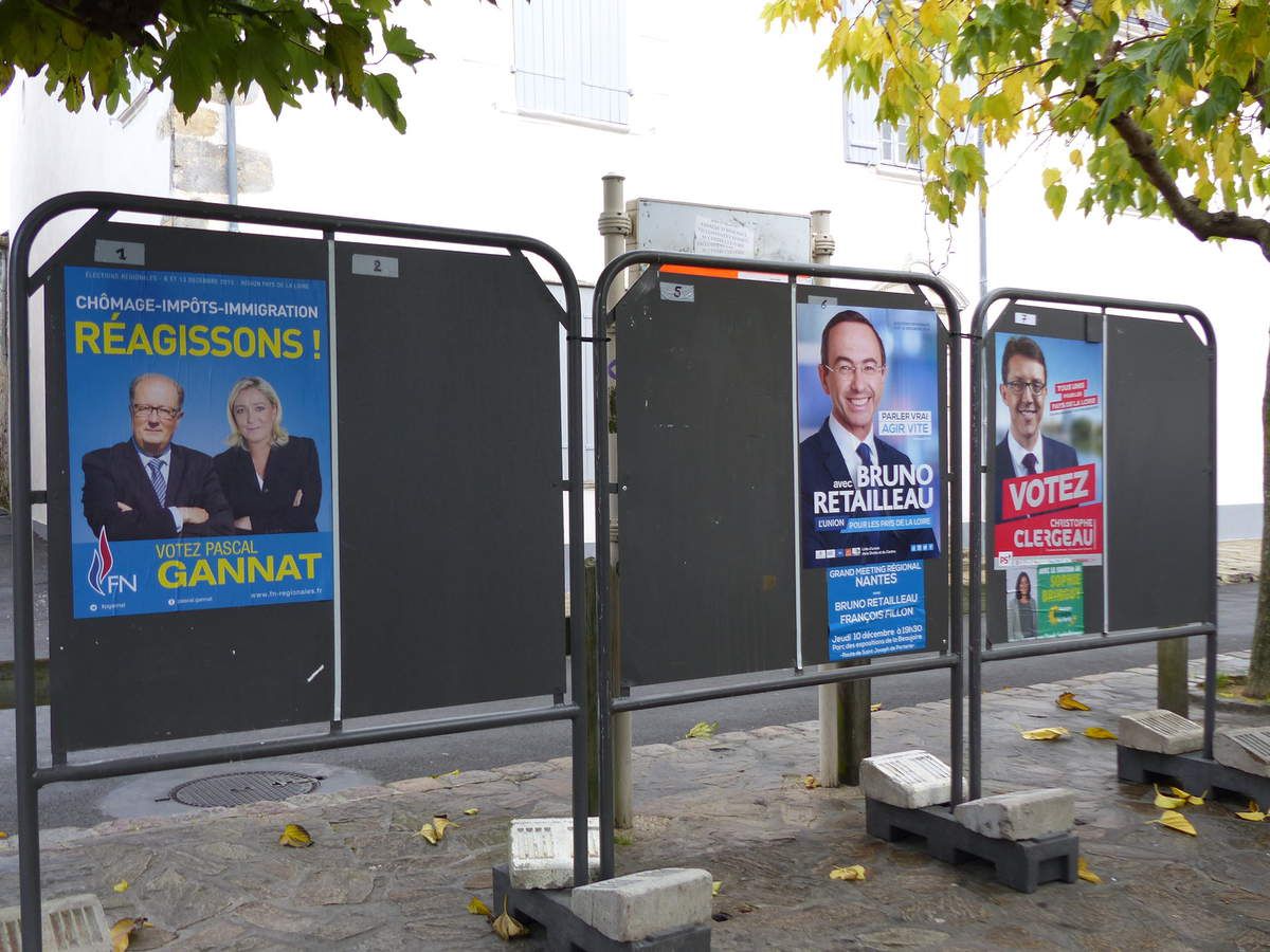 Elections régionales résultat 2ème tour Pays de Loire et Vendée