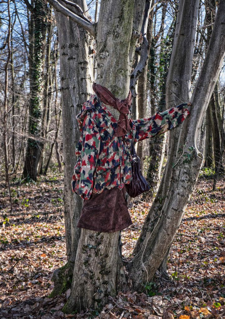 ACUTI L'Artiste qui habille les Arbres / The Artiste who dresses the Trees Arbre habillé Arbres habillés - écologie - protection de la nature