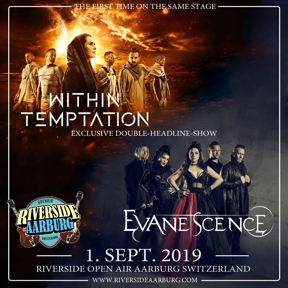 Within Temptation en concert avec Evanescence le 1er septembre 2019 en  Suisse - WITHIN TEMPTATION - Le Site Francophone