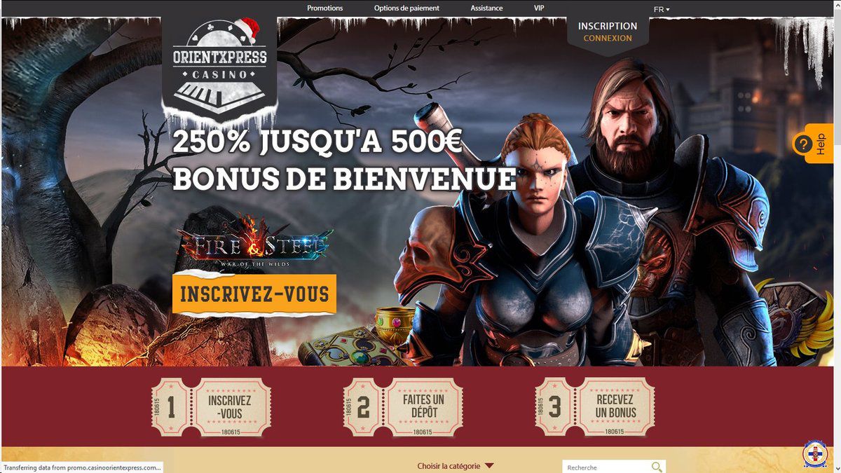 casino en ligne mobile Orient Express