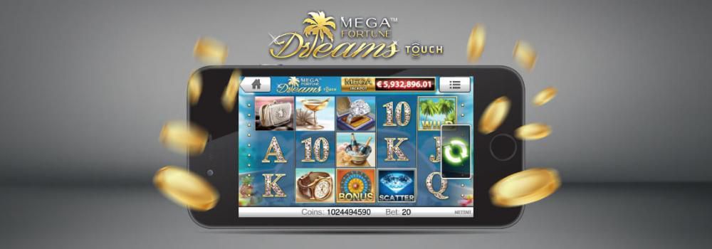 machine à sous mobile Mega Fortune Dreams