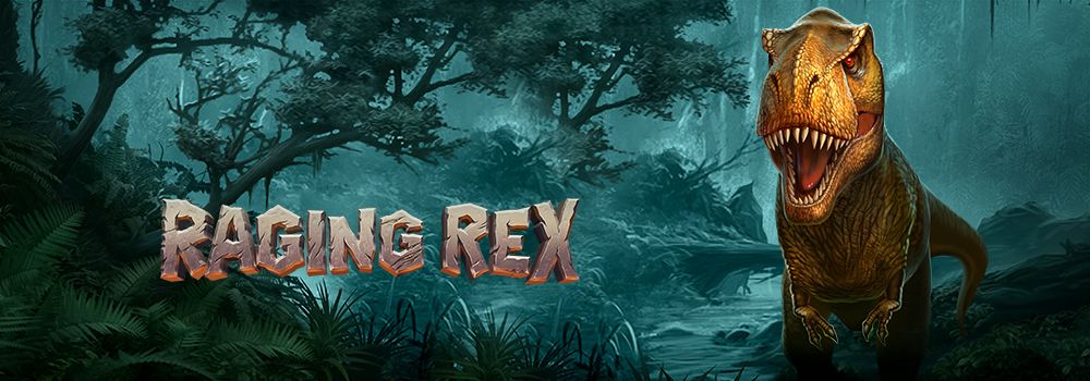 machine à sous mobile Raging Rex développeur Play'n Go