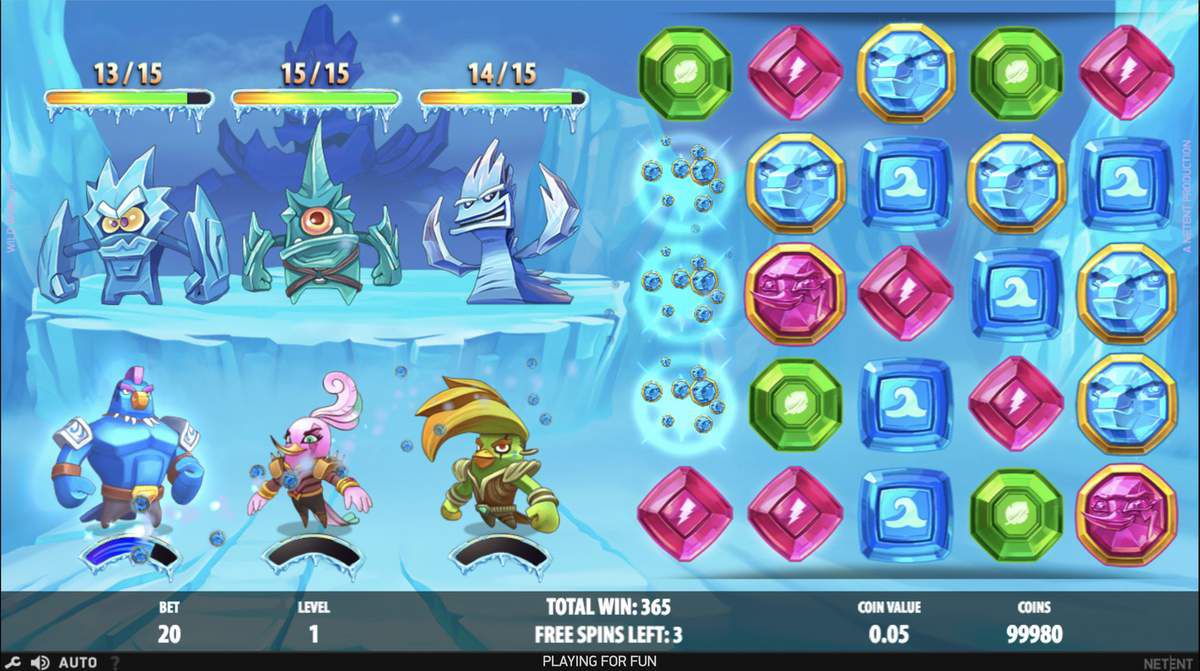 machine a sous mobile Wild Worlds free spins