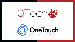 développeur jeux de casino mobile OneTouch partenariat avec QTech Games