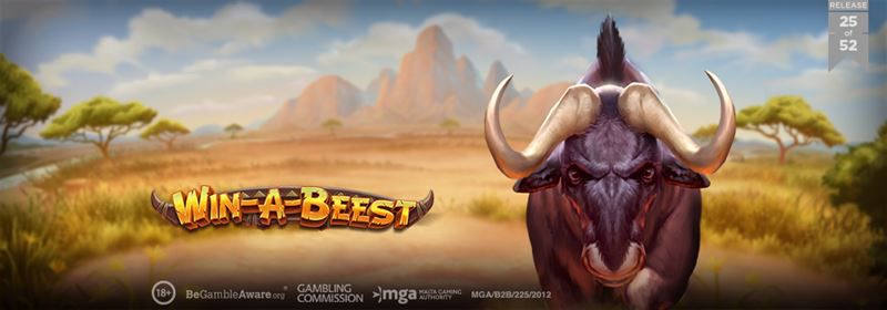machine à sous pour smartphones et tablettes Win-a-Beest dévoppeur Play'n Go