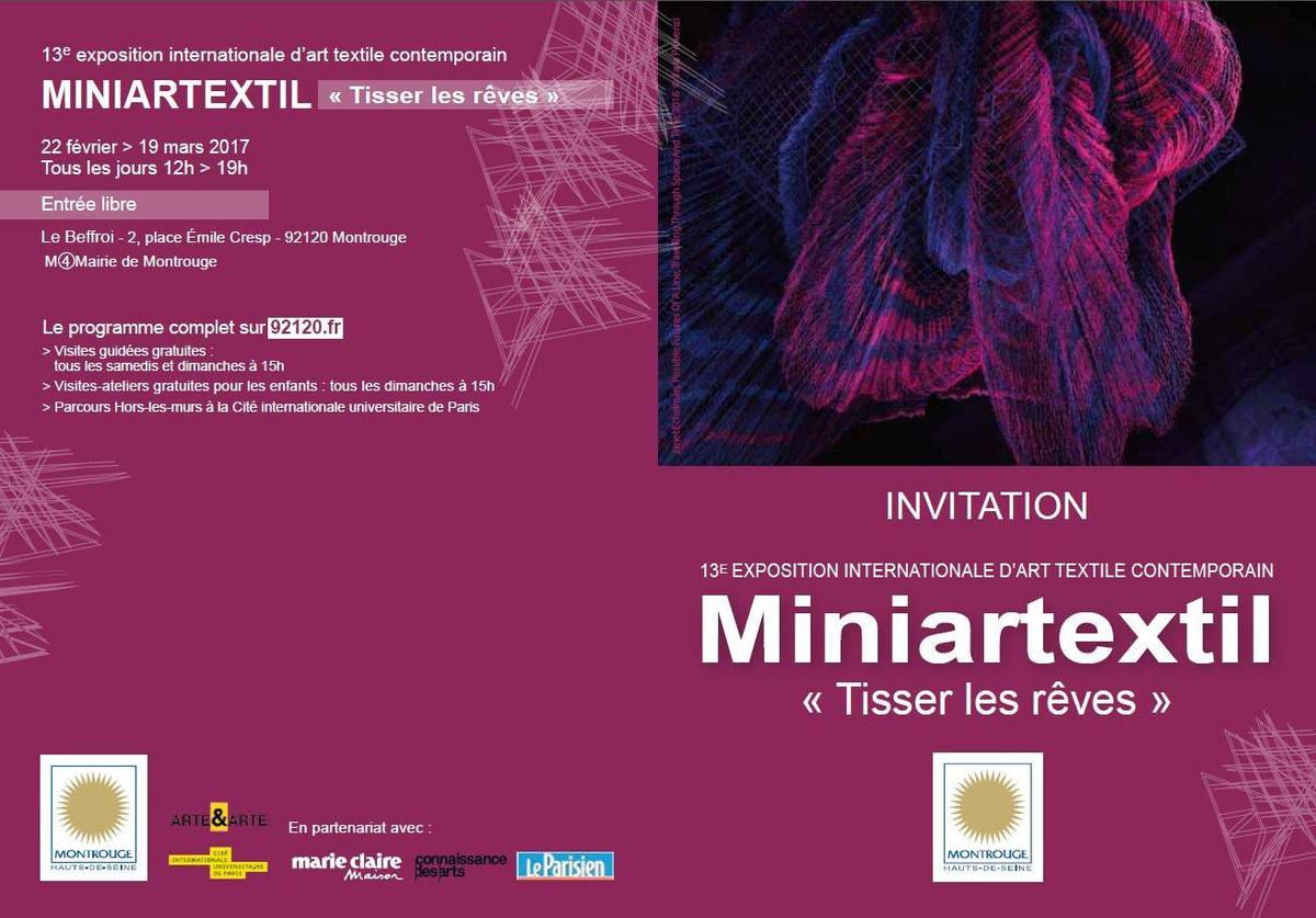 TISSER LES REVES / TO WEAVE DREAMS - Miniartextil 13 à Montrouge