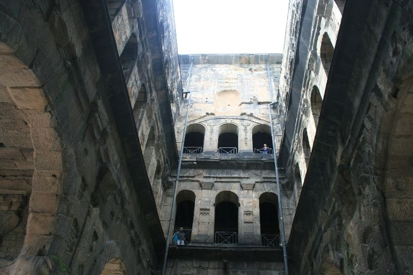 la Porta vue de l'intérieur : impressionnant, n'est-il pas ?