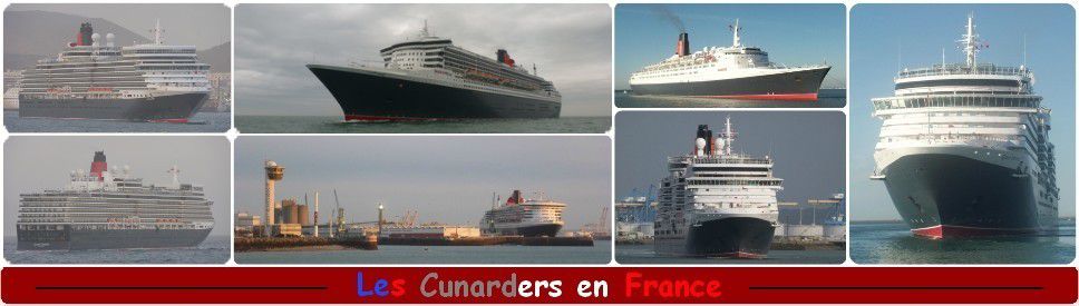 Les Cunarders en France