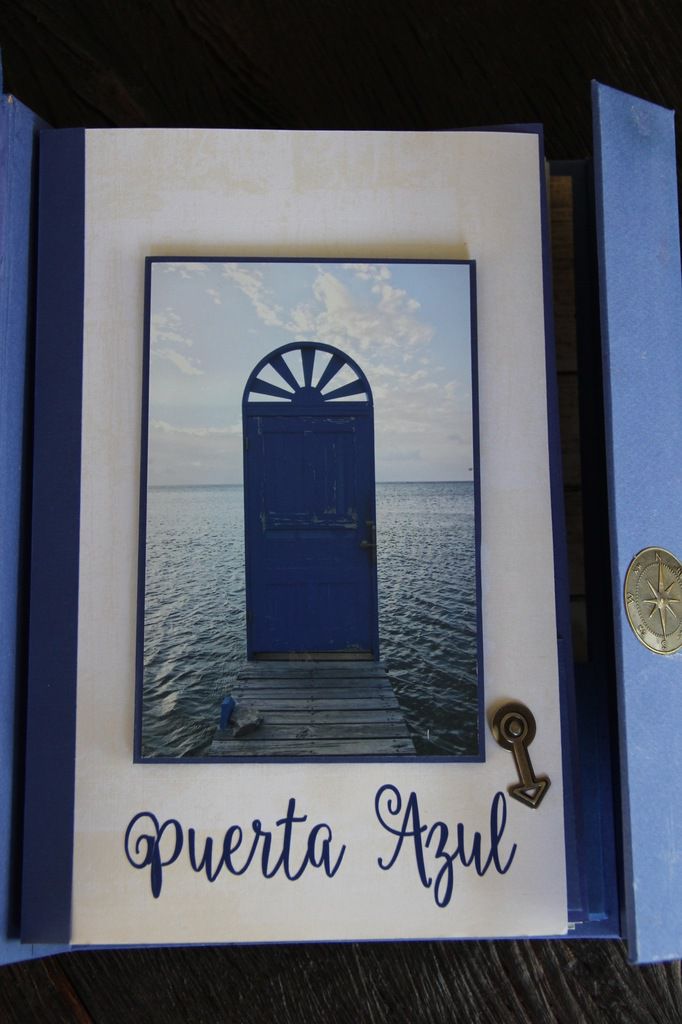 Mini album Puerta Azul,île de Roatan (Honduras)
