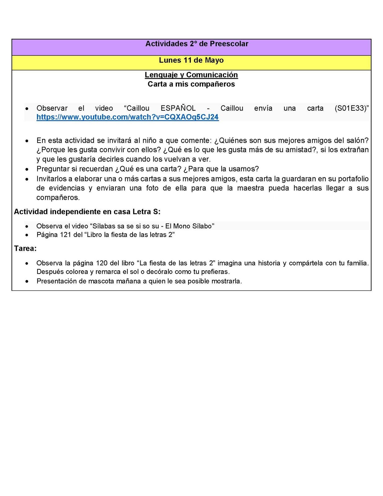 Actividades Preescolar El Blog De Colegio Didacta