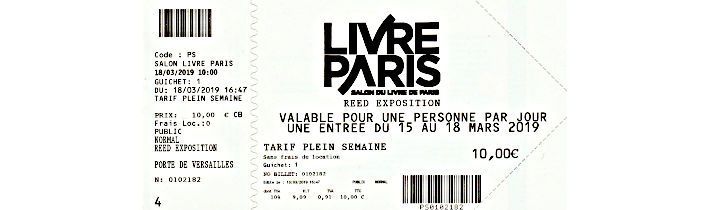 Salon Du Livre 2019