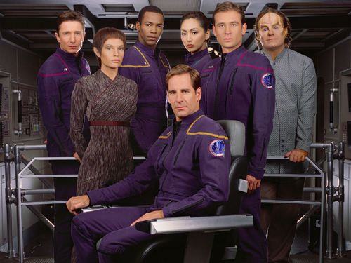 l'équipage de la série Enterprise