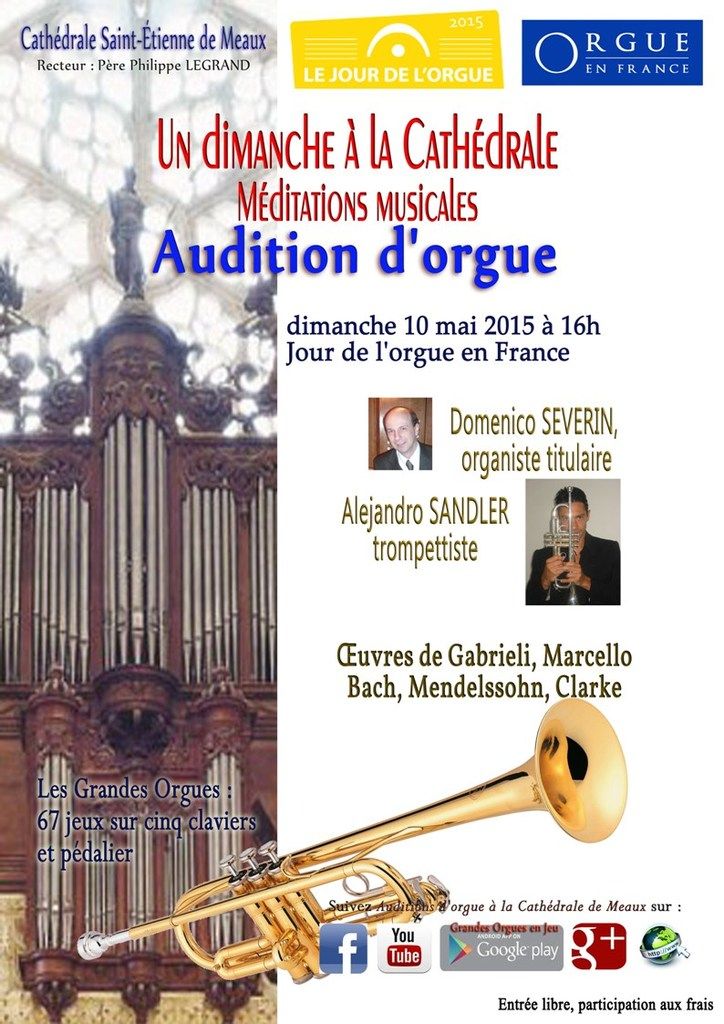 Audition d'orgue à la cathédrale de Meaux