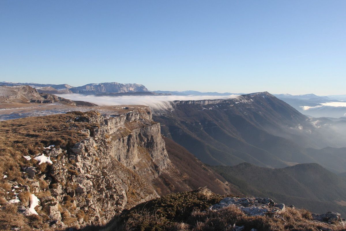 Coucher de soleil au Serre de Montué