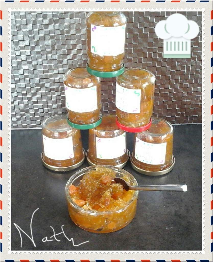 Confiture de courgettes - Délice et Saveur de Nath
