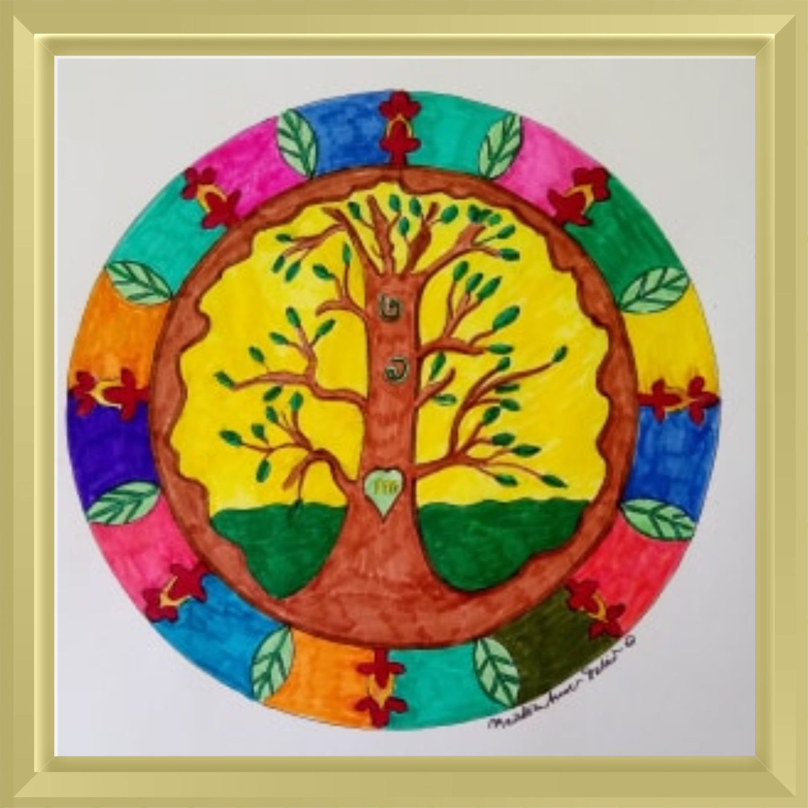 Fédération française de généalogie, FFG, généalogie, mandala