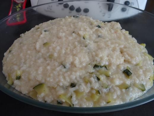 Risotto A La Courgette Thermomix Nenette Cuisine Avec Ou Sans Thermomix