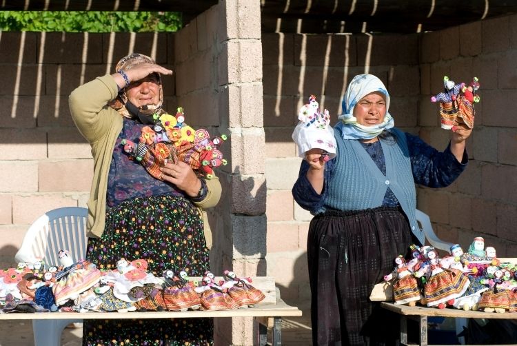 Les Bez Bebekler de Cappadoce à Saratli