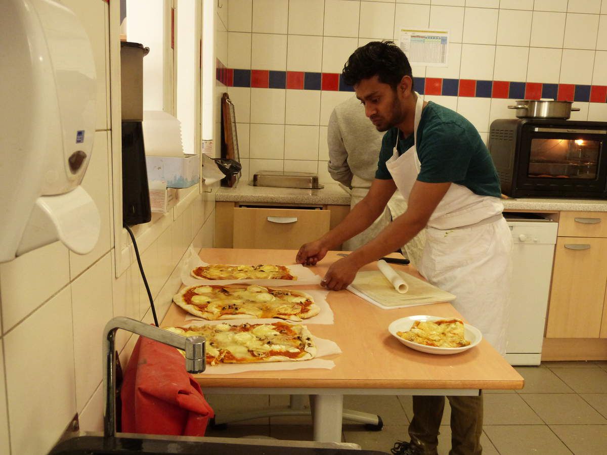 pizza 4 fromages maison