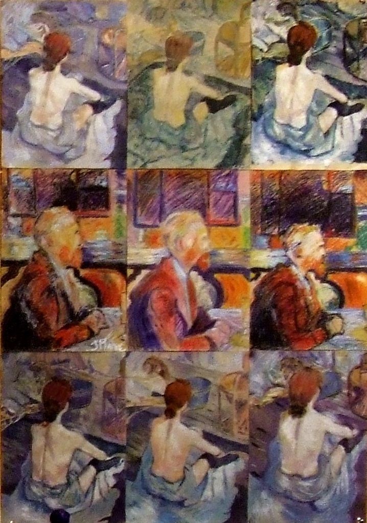 Diaporama expo Arts & Co de fin d'année au PIXIE Lannion. Thématique ; "à la manière de". 05/15