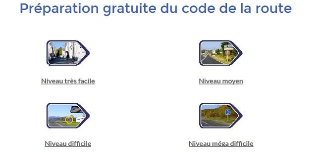test code gratuit