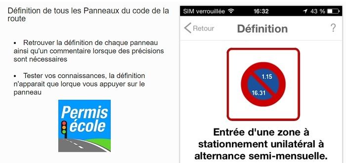 code de la route smartphone