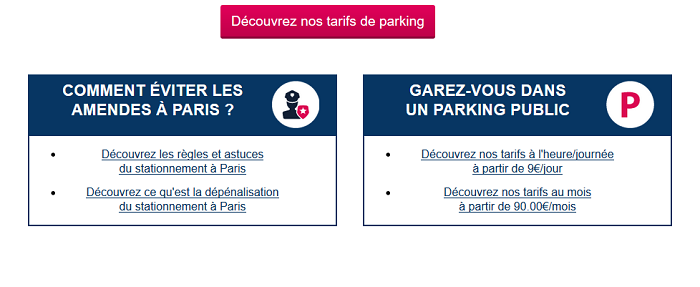 stationnement sur voirie à Paris