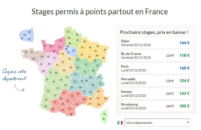 stage récupération de points sainte clothide
