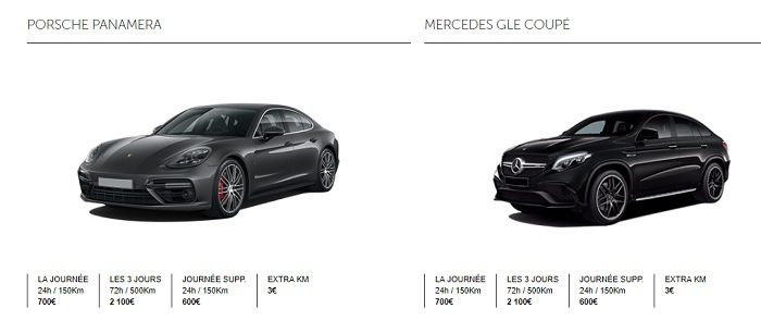 location porsche paris