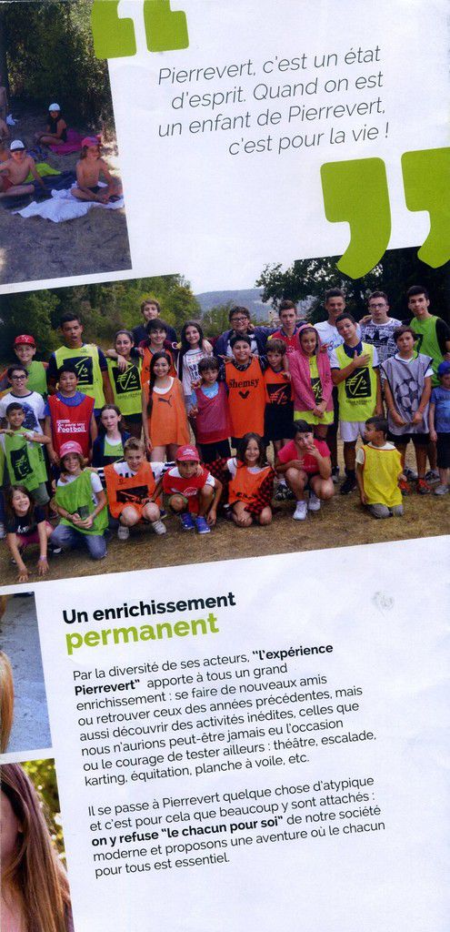 Brochure "Jeunesse & Avenir " 2017