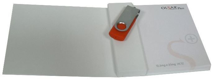 Notes autocollantes marque page de couleurs dans un etui en carton couche GO50-16PITCOM