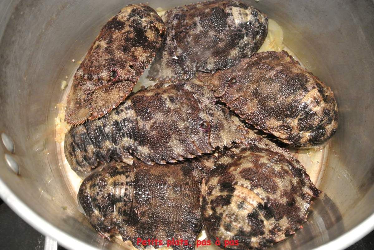 Recette Cigale De Mer Sauce Armoricaine Cigale de mer sauce tomate - Petits plats, pas à pas