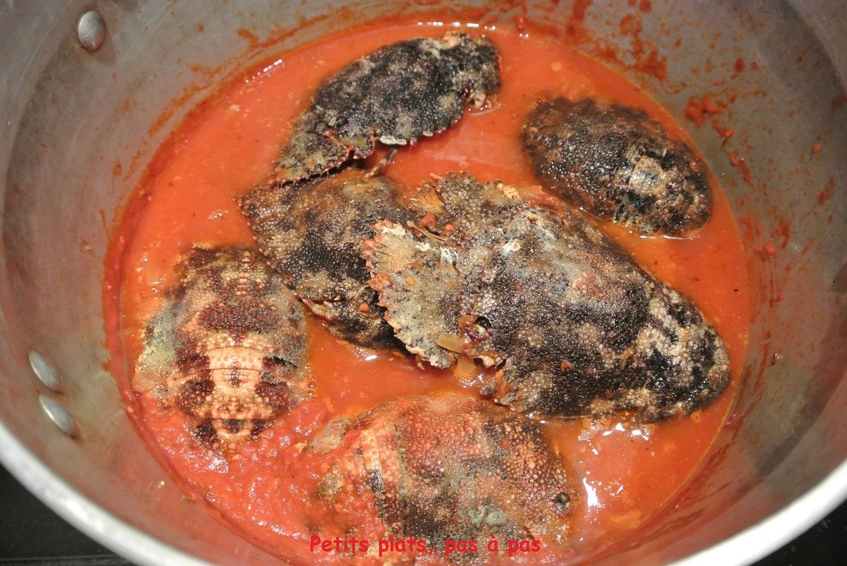 Recette Cigale De Mer Sauce Armoricaine Cigale de mer sauce tomate - Petits plats, pas à pas
