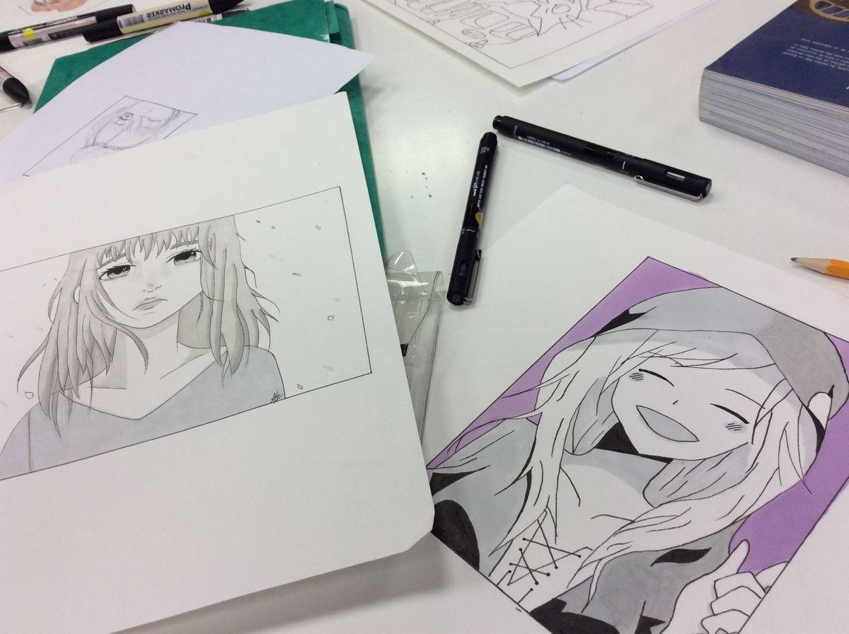 Atelier de dessins de mangas avec Gaëlle les 18 et 19 avril à la bibliothèque : il reste des places !
