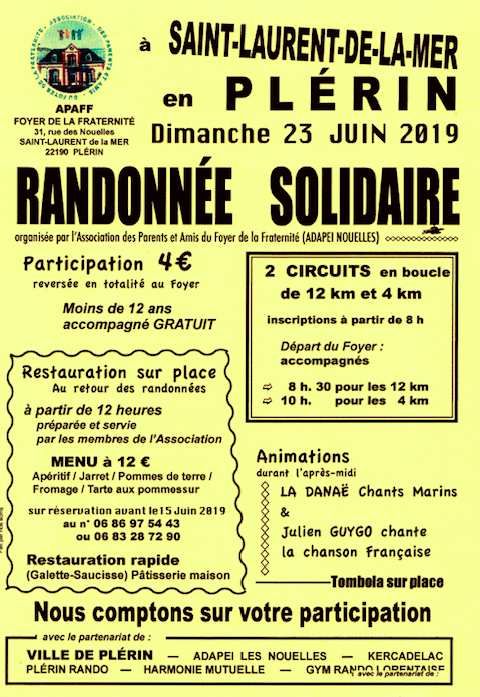 Rando Solidaire.