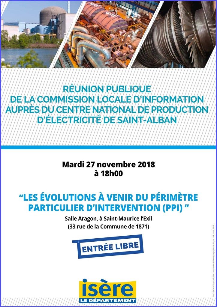 Centrale Nucleaire De Saint Alban Du Rhone Reunion Publique Sauvons Notre Futur