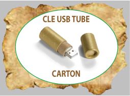 Clé usb en carton recyclé