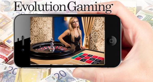 Evolution Gaming mobile