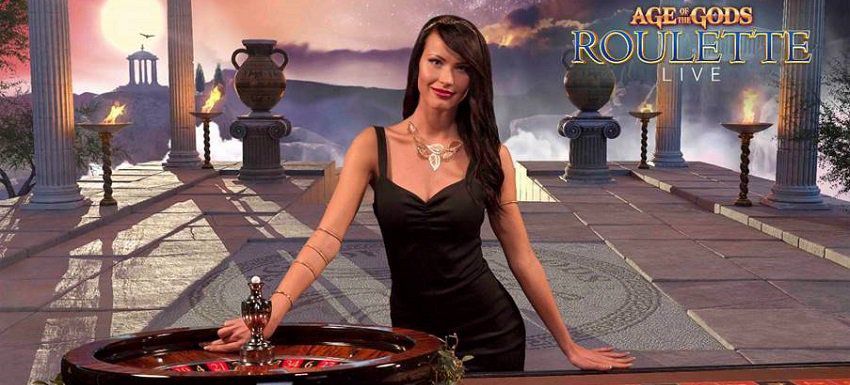 Age of Gods Live Roulette de Playtech