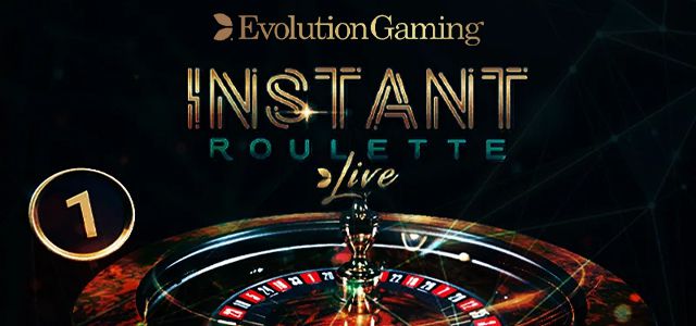 Instant Roulette : jeu de roulette en ligne live développeur Evolution Gaming