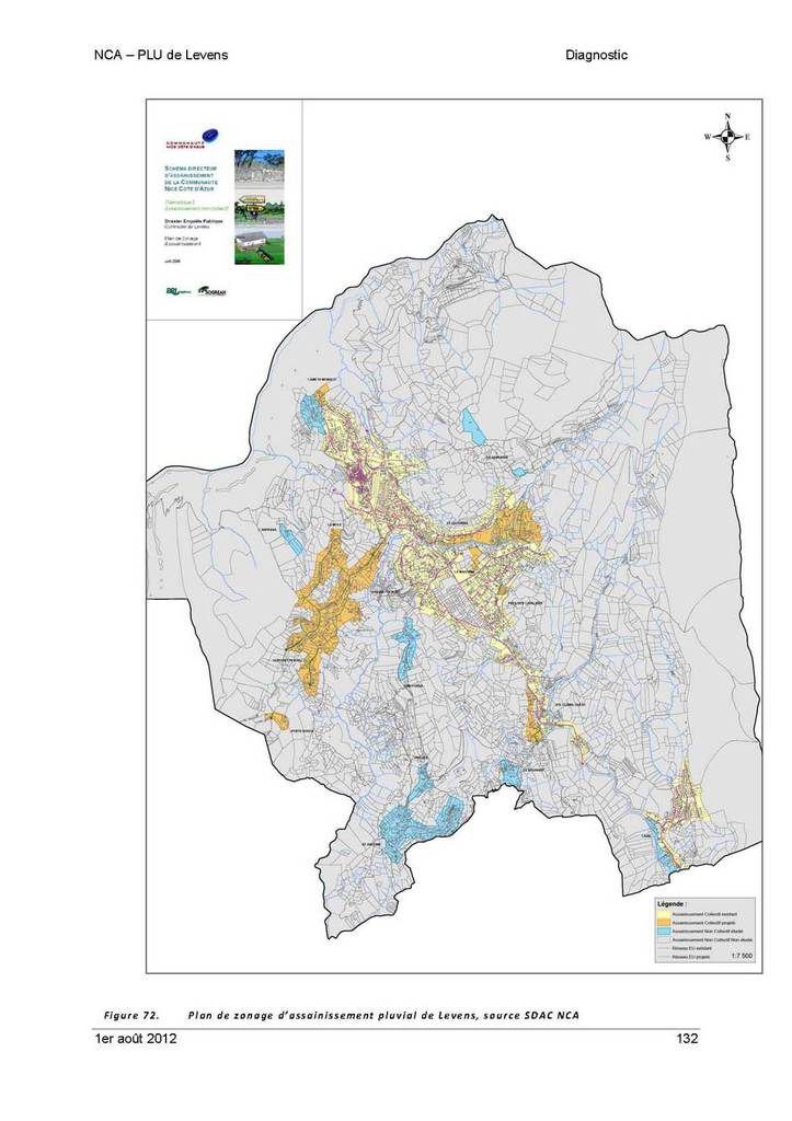 carte du réseau d'assainissement des eaux usées présentée à tort comme réseau pluvial