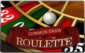Common Draw Roulette logiciel Betsoft
