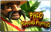 machine à sous Paco and the Popping Peppers logiciel Betsoft