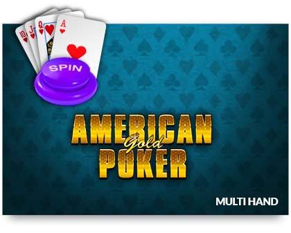 jeu vidéo poker American Poker Gold logiciel Wazdan