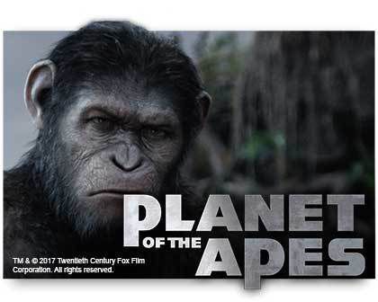 machine à sous Planet of the Apes logiciel NetEnt